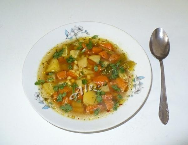 Őszi tyúkhúsleves