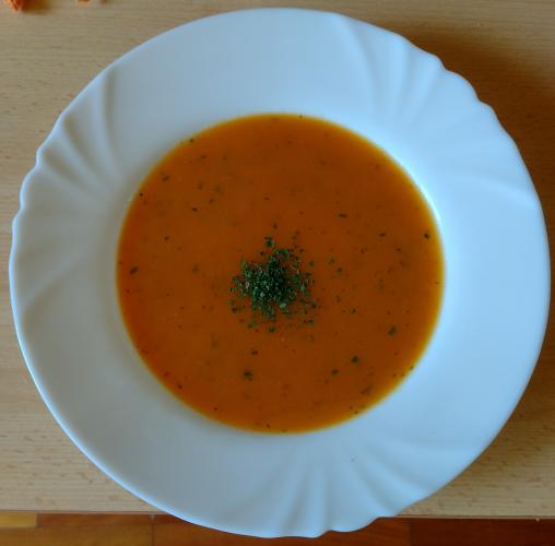 Sárgarépa krémleves