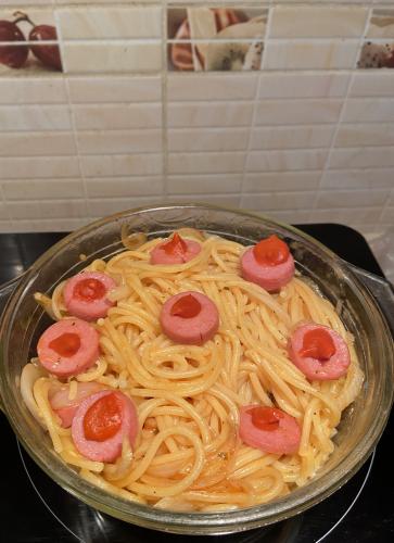 Spagetti virslivel