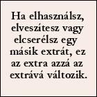 Extra kártya