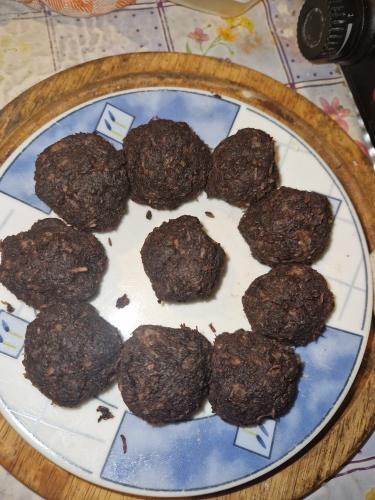 Banános csokis desszert